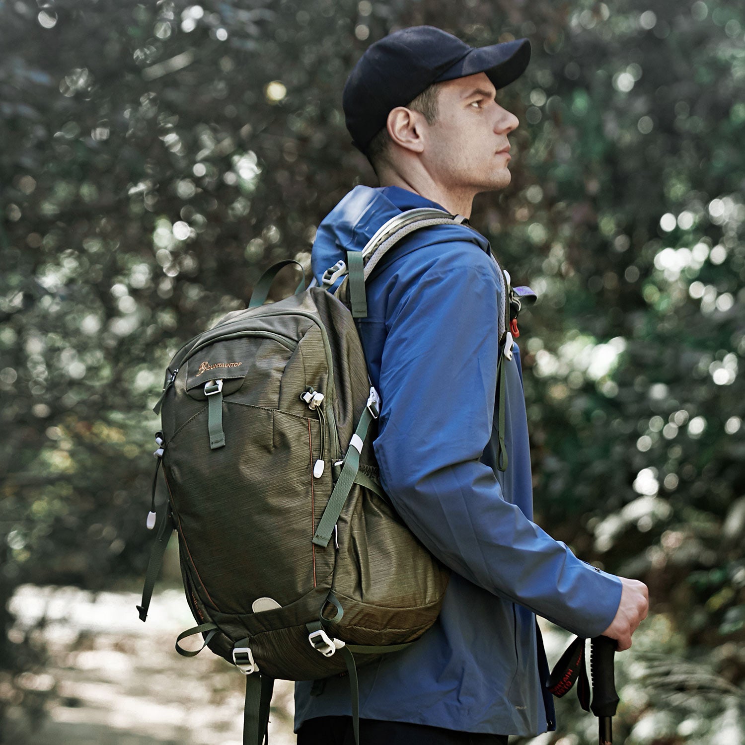 35L hiking backpack for women men,backpack with rain cover,travel backpack for men,day packs