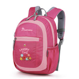 Rose Red Children's Backpack,Cartoon children backpack for girls